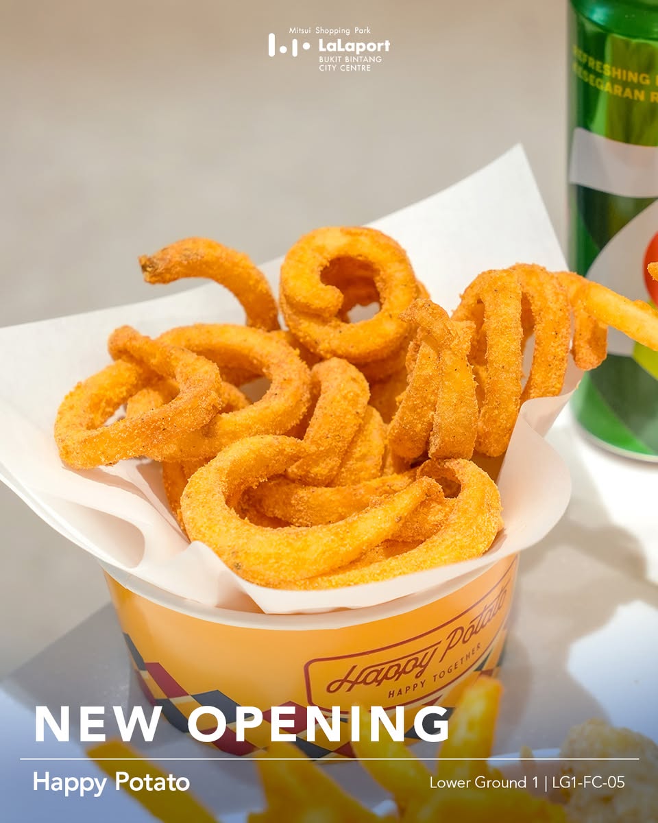 Delicious shaker fries from Happy Potato