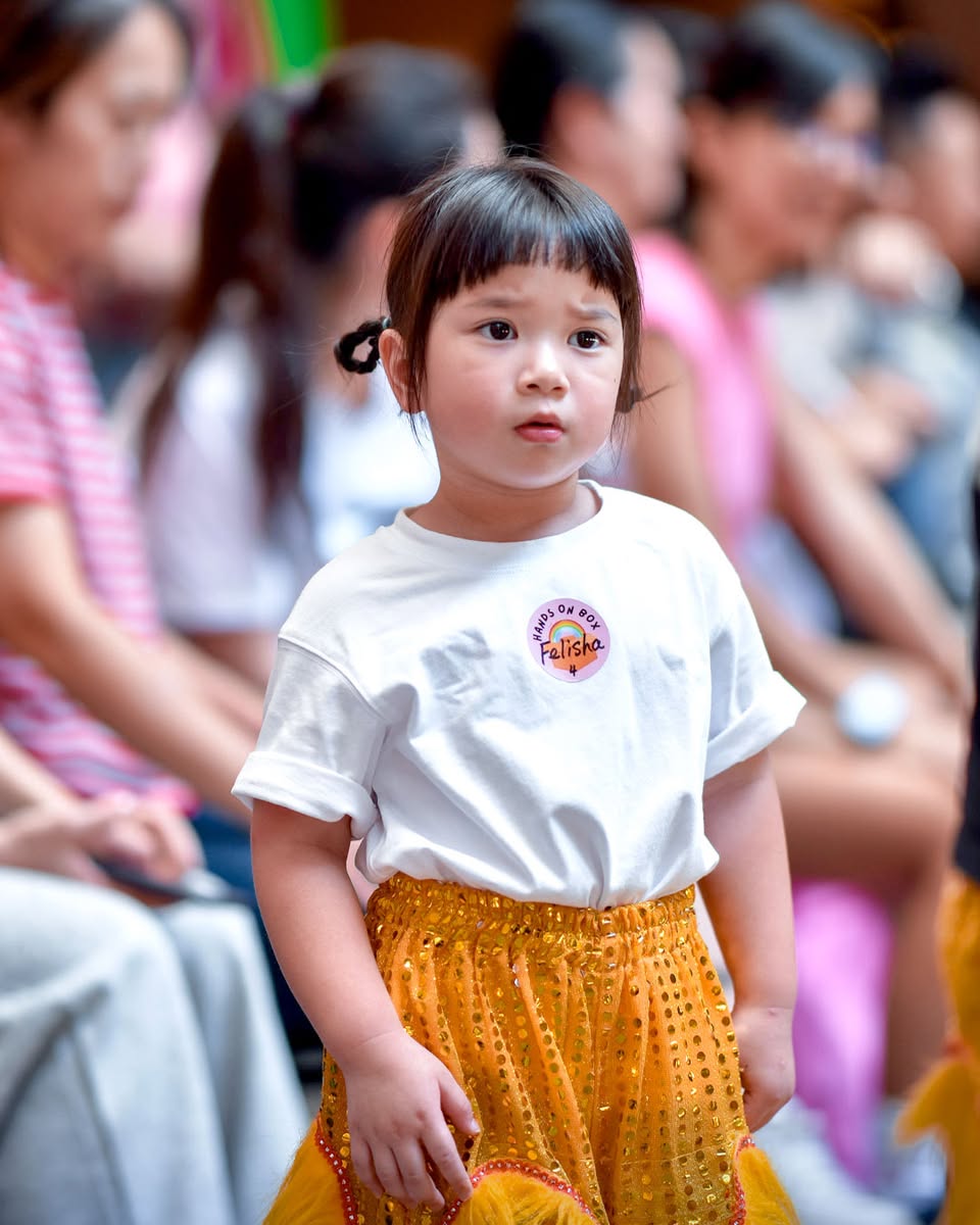 Close-up of a decorative lion dance costume