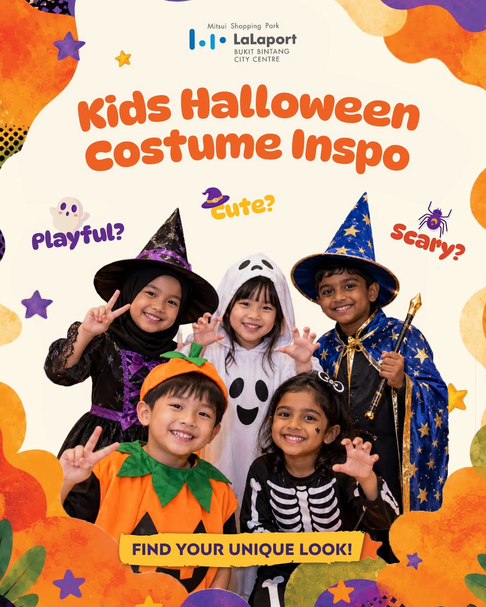 Kids Halloween Costume Inspo at LaLaport BBCC