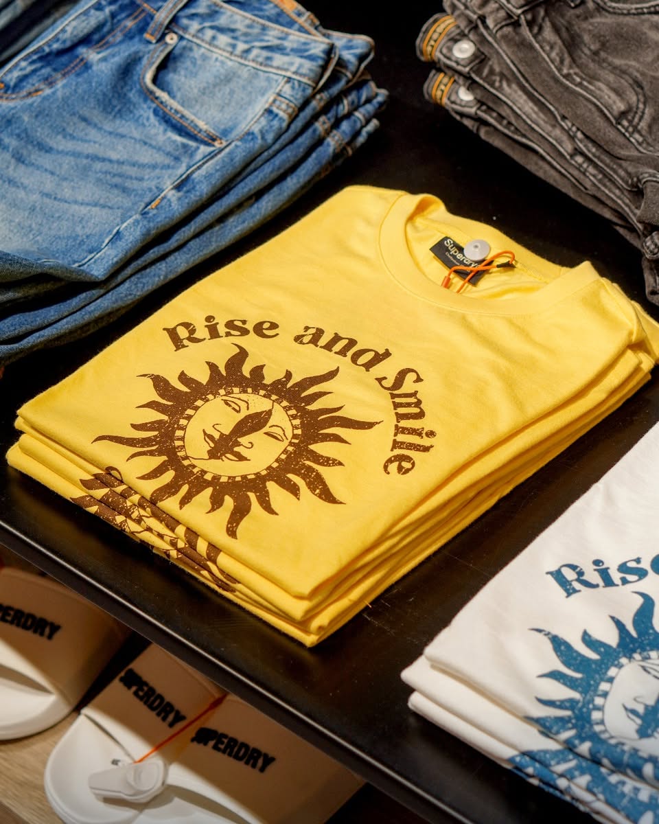 Superdry new collection display