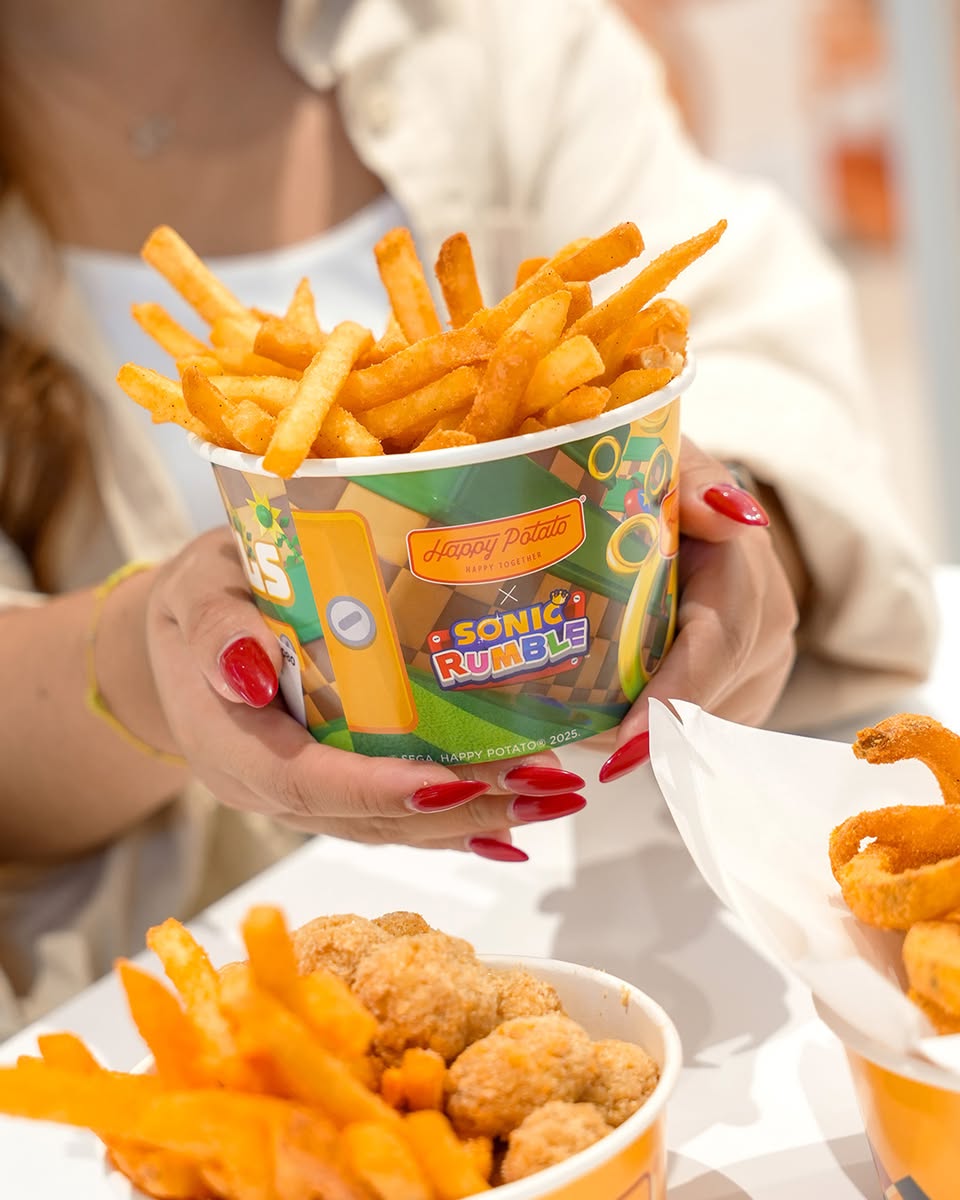 Delicious shaker fries from Happy Potato