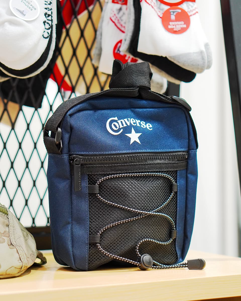 Display of the latest Converse sneaker collection