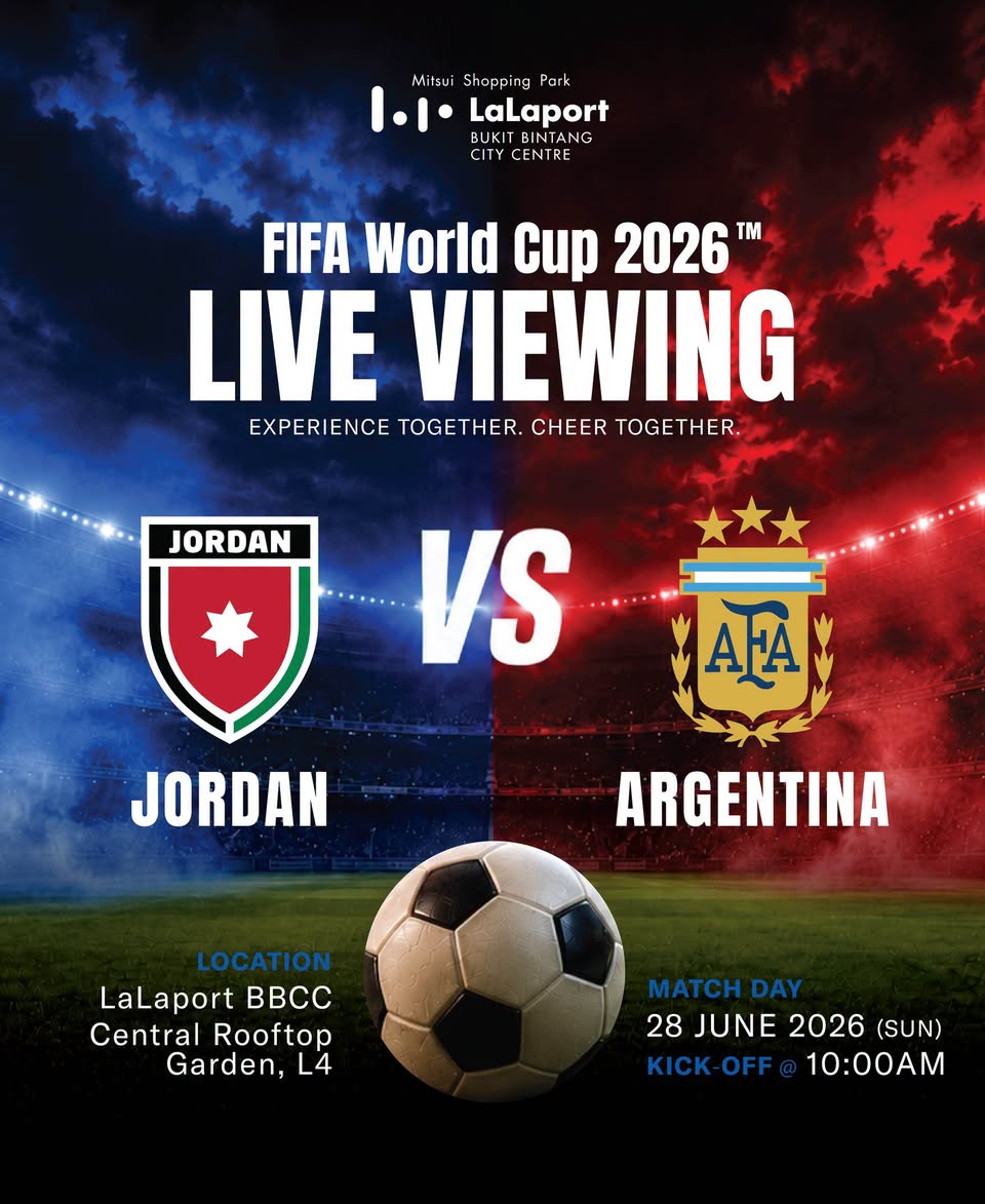 AFA Argentine Football Association branding at LaLaport BBCC