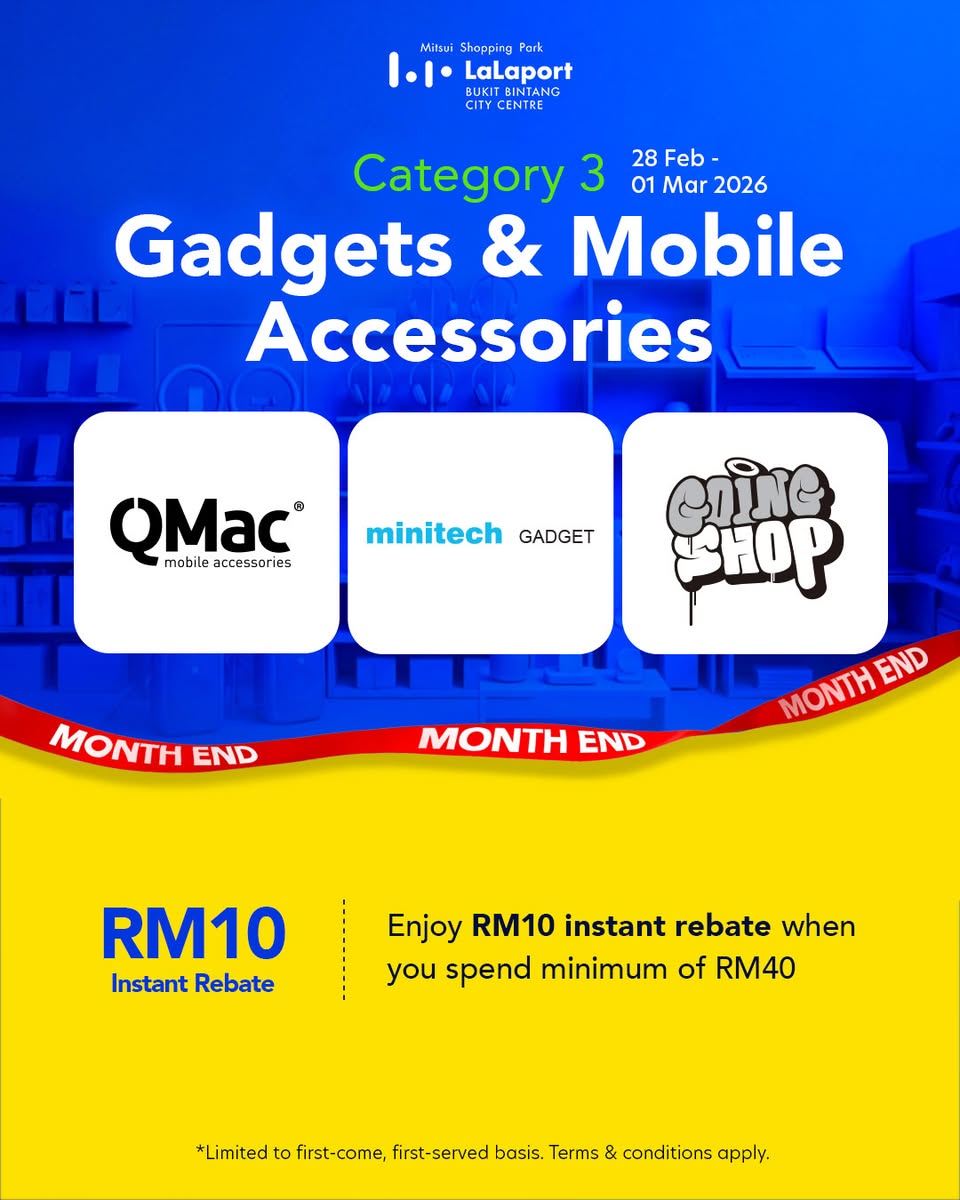 Modern home decor and electronics on display at LaLaport BBCC