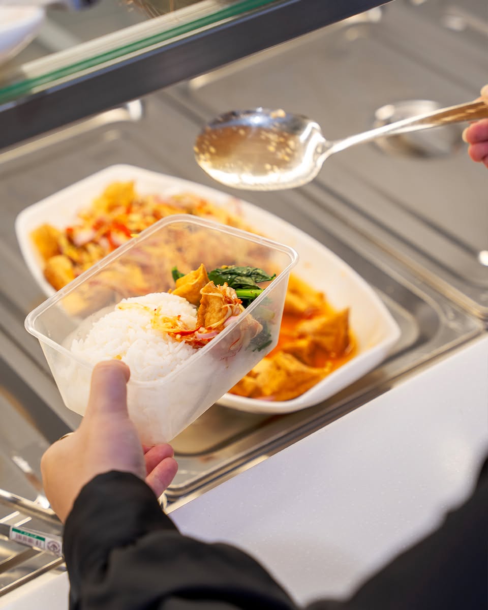 Close-up of vibrant and appetizing dishes available at Rice Republic.