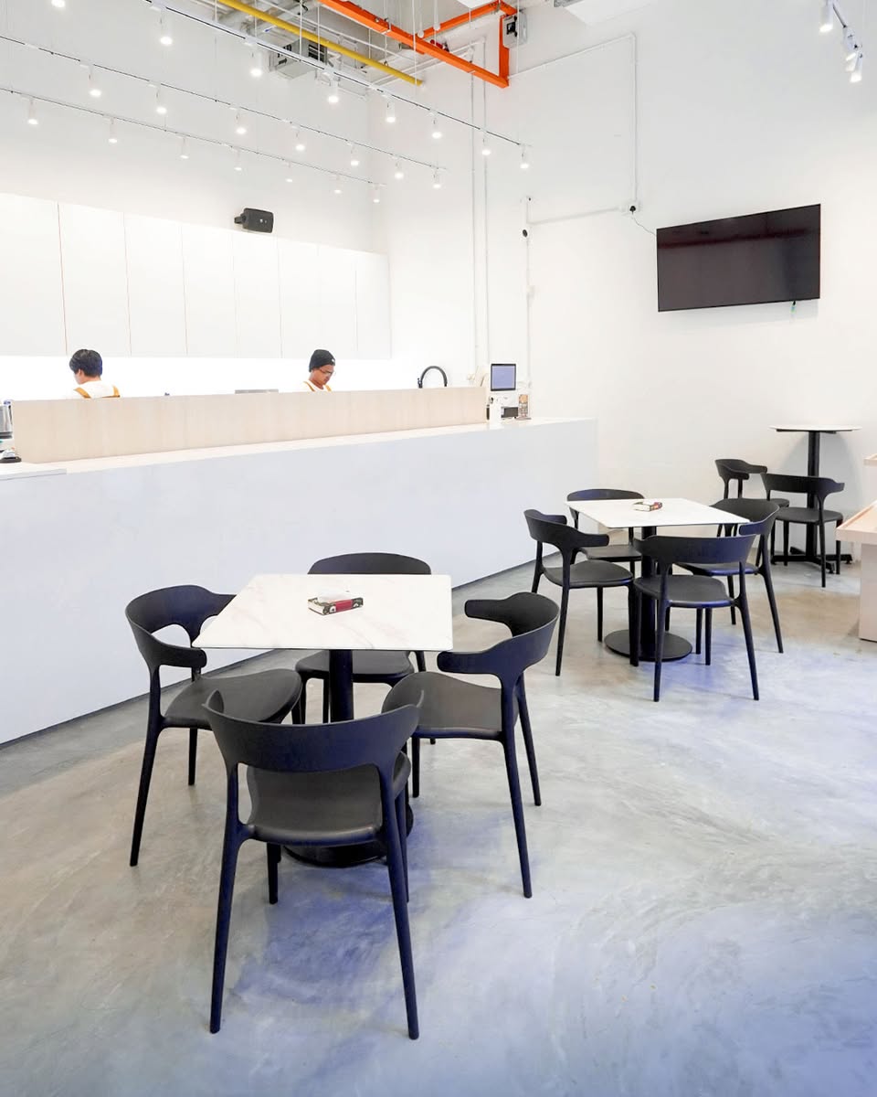 A selection of handcrafted onigiri at ORBcafe