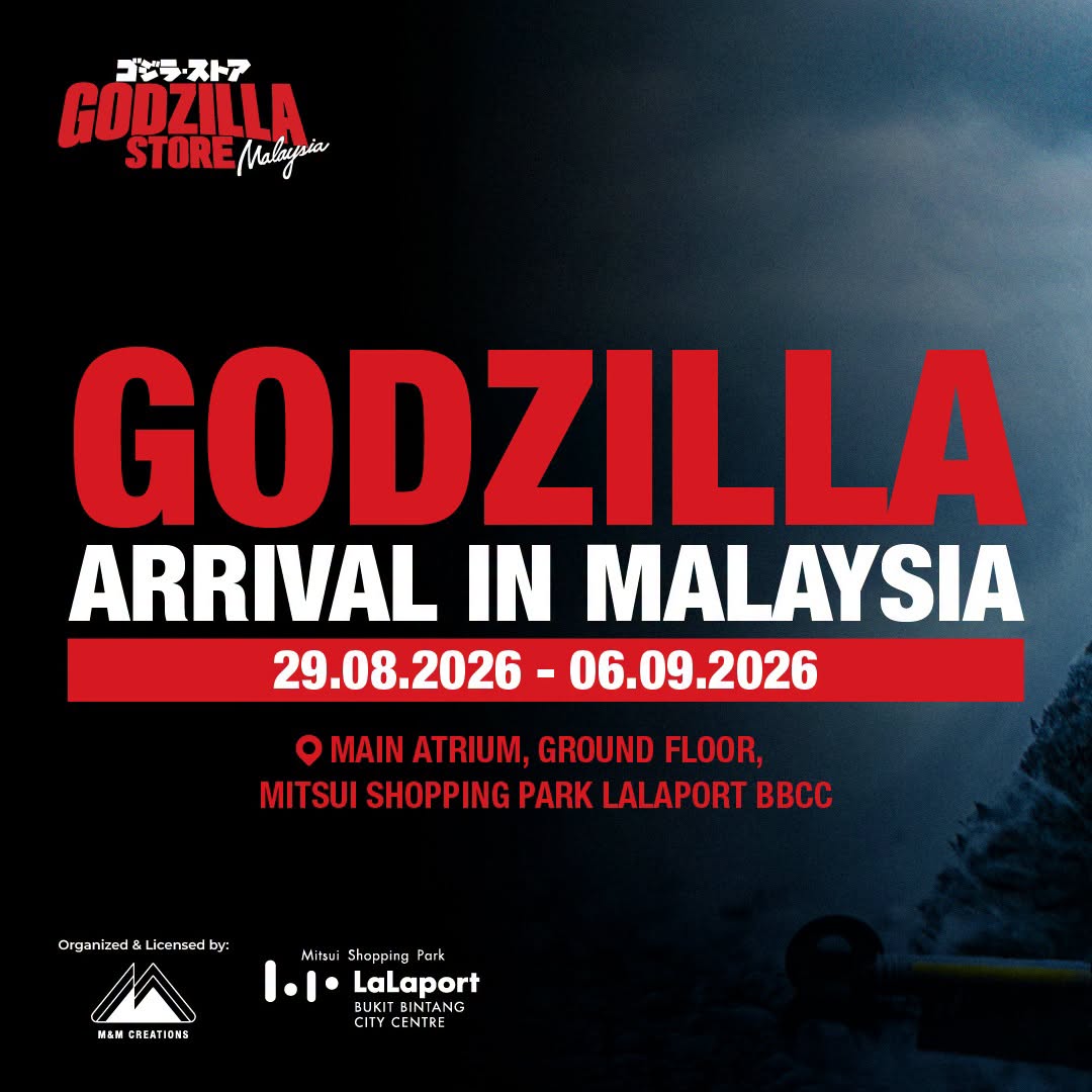 Godzilla Arrival in Malaysia at LaLaport BBCC