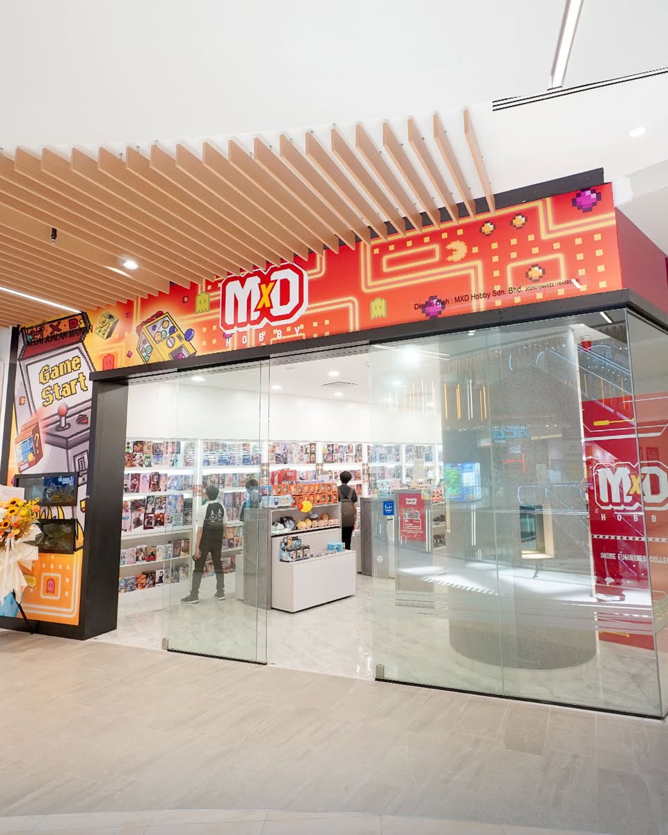 Collection of popular anime merchandise and collectibles