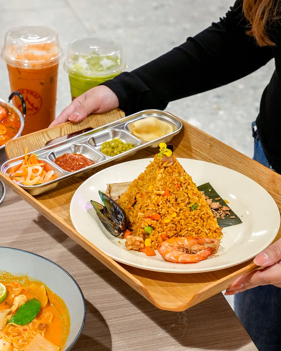 Deliciously charred and seasoned Thai grilled skewers