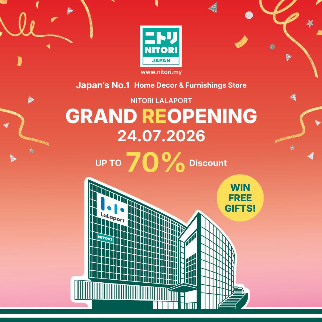NITORI LaLaport Grand Reopening