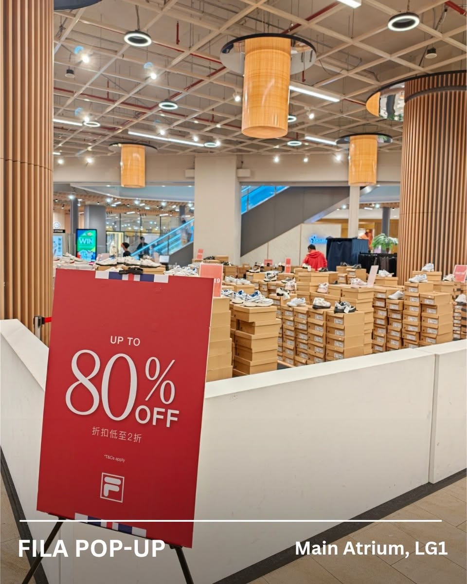 FILA Clearance Pop-Up at LaLaport BBCC