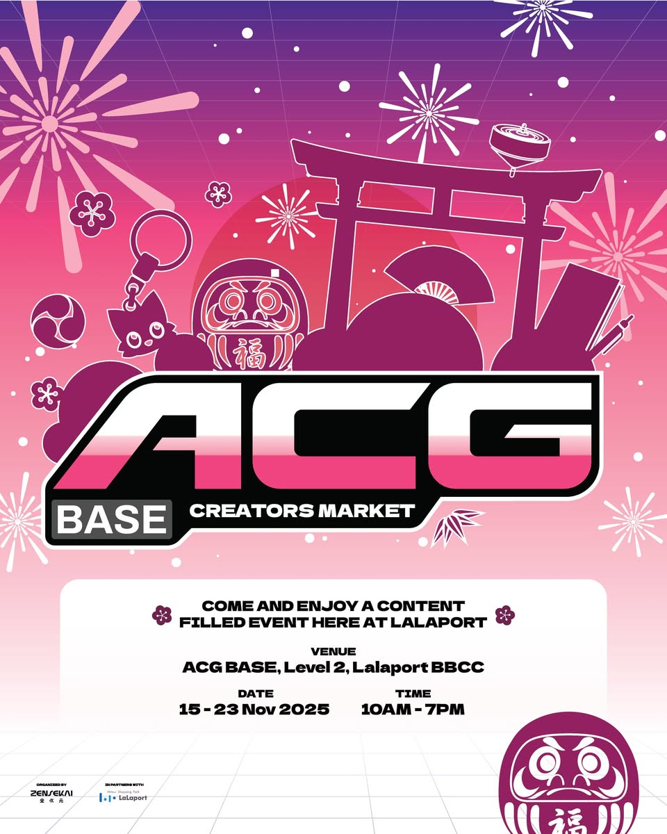 Diverse collection of creative products and artworks on display