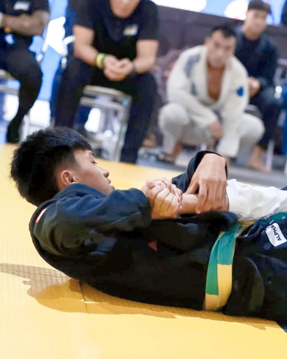 Promotional image for a Brazilian Jiu-Jitsu event