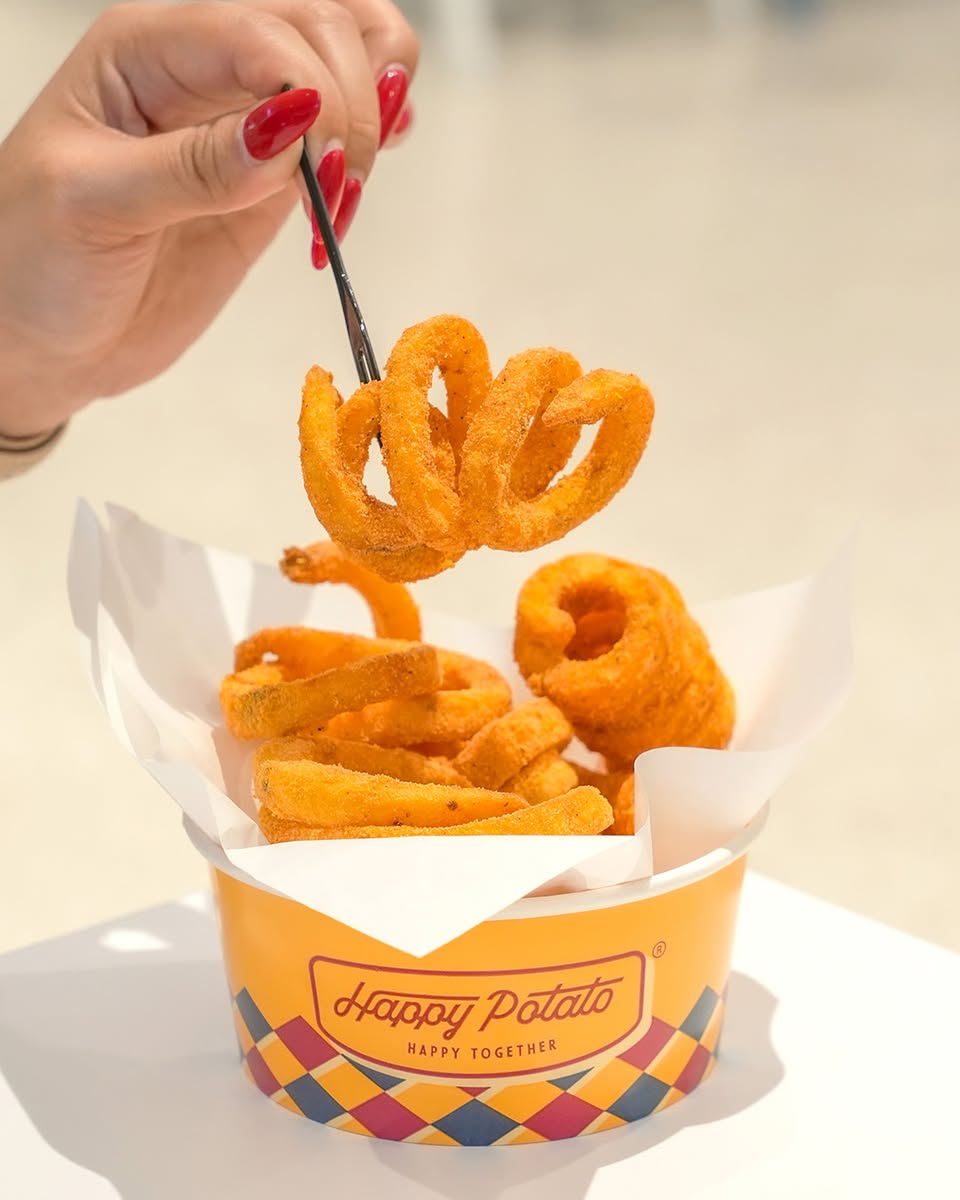 Delicious shaker fries from Happy Potato
