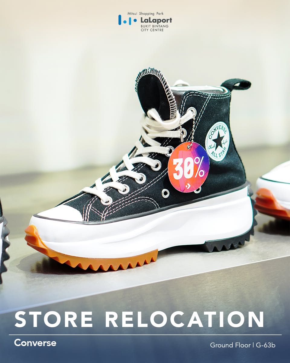 Shoppers browsing the new arrivals at Converse