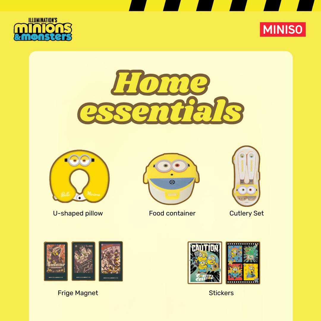 MINISO Minions home essentials