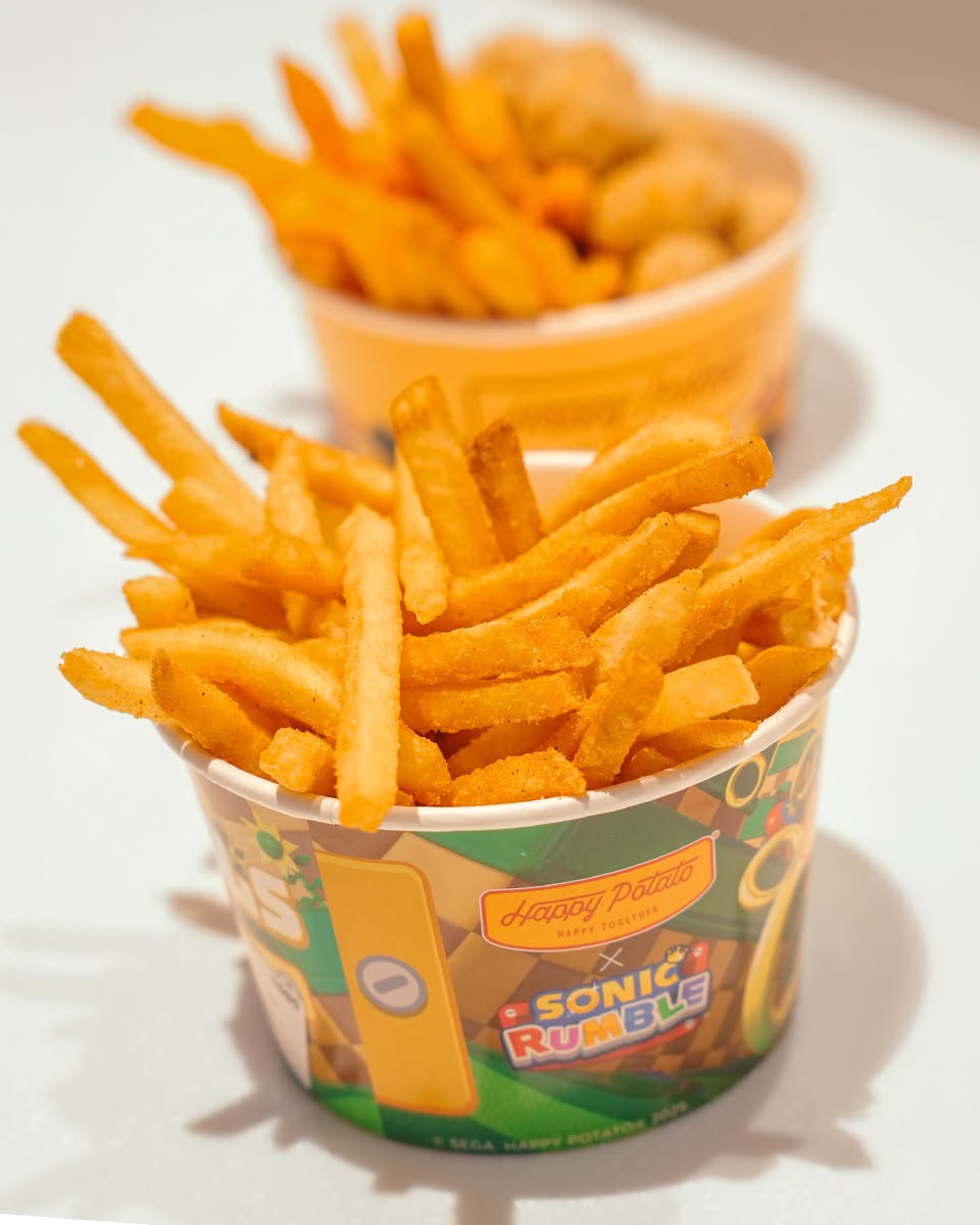 Delicious shaker fries from Happy Potato